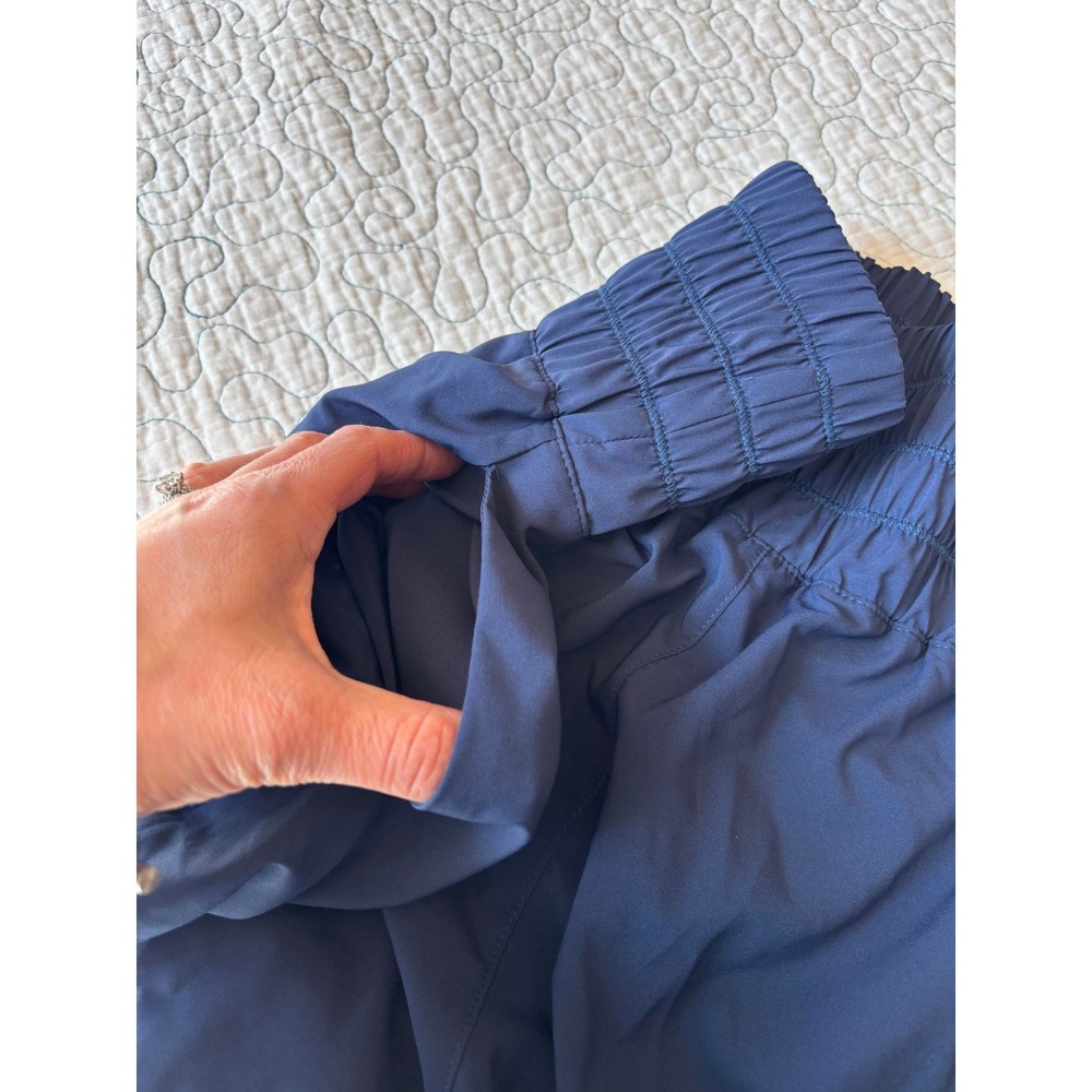 Nike Womens Dri-FIT Loose Fit Training Shorts Navy Blue Size Large - Picture 3 of 7